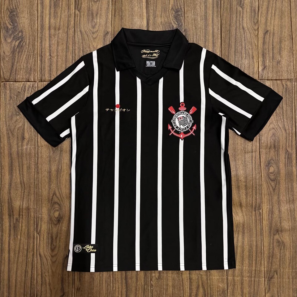 AAA Quality Corinthians 25/26 Special Black/White Soccer Jersey